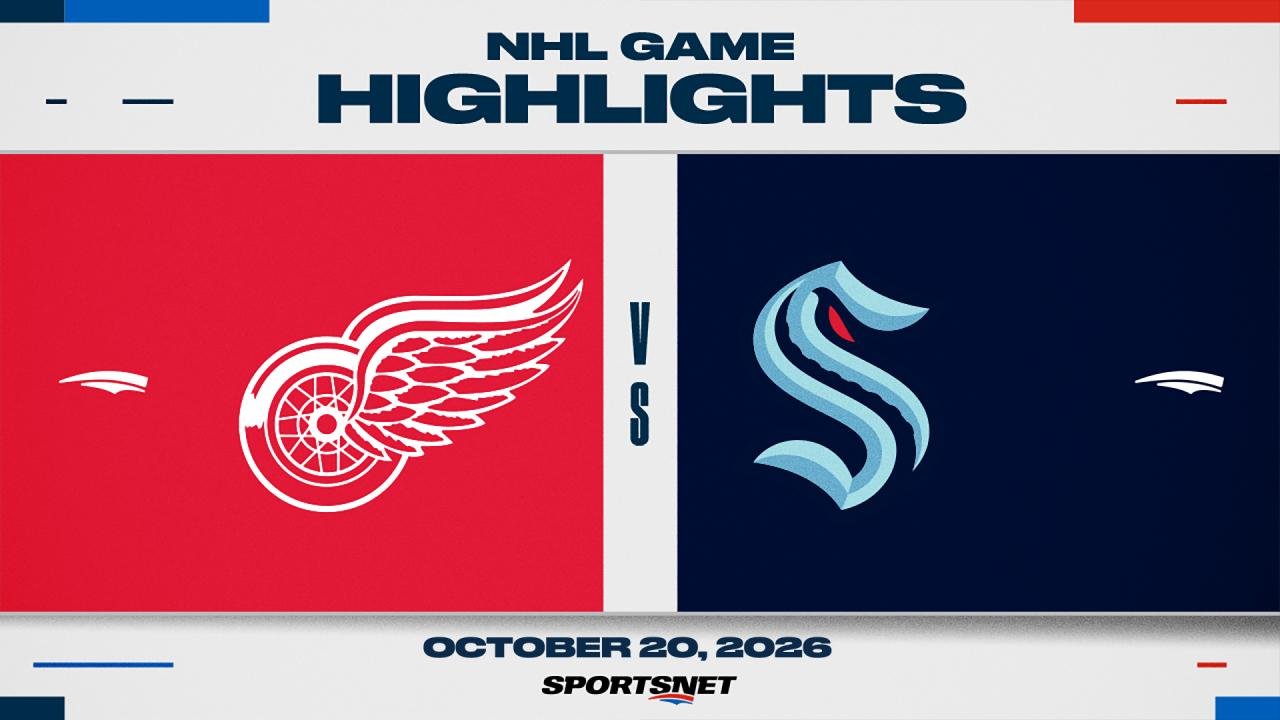 NHL Highlights: Kraken 4, Red Wings 3 (SO)