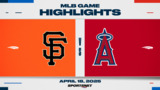 MLB Highlights: Angels 2, Giants 0