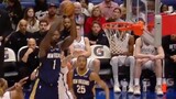 Pelicans’ Williamson goes behind-the-back before elevating for monster jam