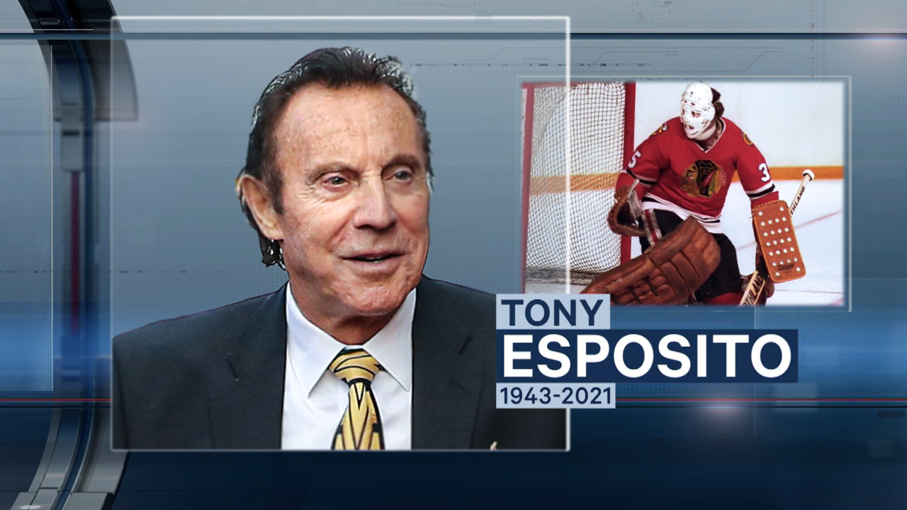 Blackhawks legend Tony Esposito -- Chicago Tribune