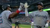 Marlins’ Mack races around the bases for inside-the-park home run