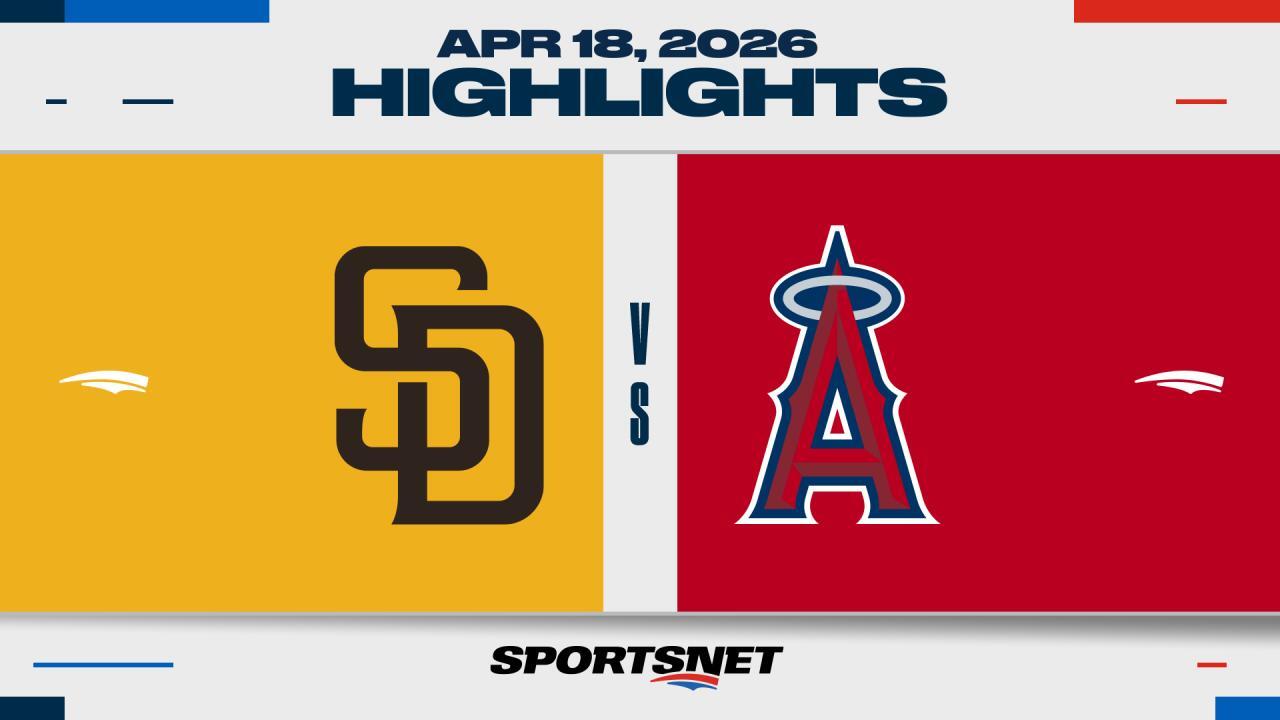 MLB Highlights: Padres 4, Angels 1