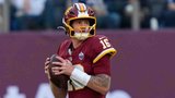 Commanders’ Kaliakmanis connects with Burks for first career NFL touchdown
