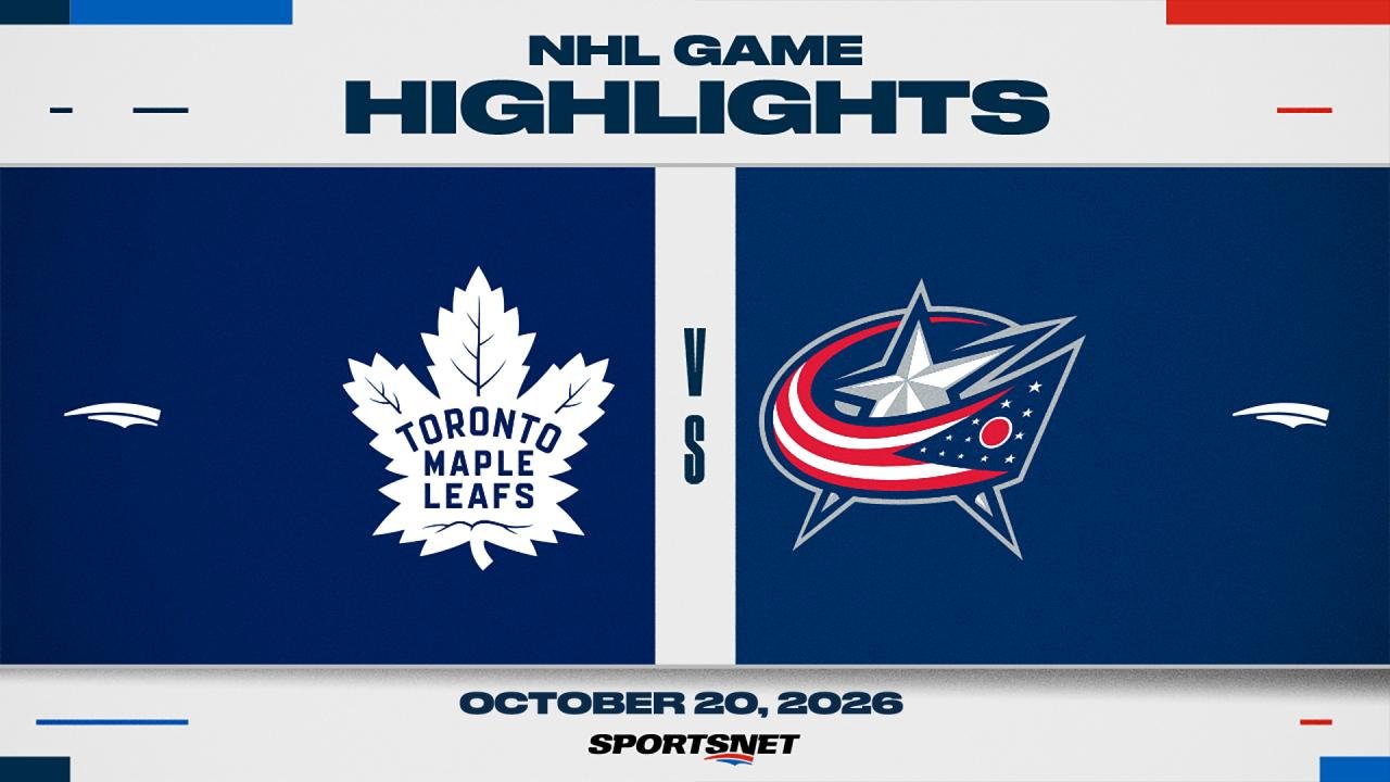 NHL Highlights: Maple Leafs 6, Blue Jackets 2