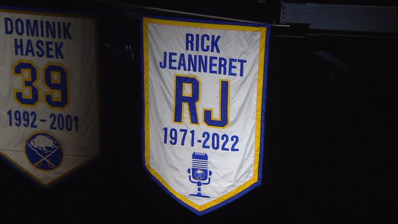 Sabres to dedicate sign honoring Rick Jeanneret, dub part of Perry