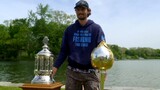 Connor Hellebuyck’s family surprise him with Vezina and Hart trophies