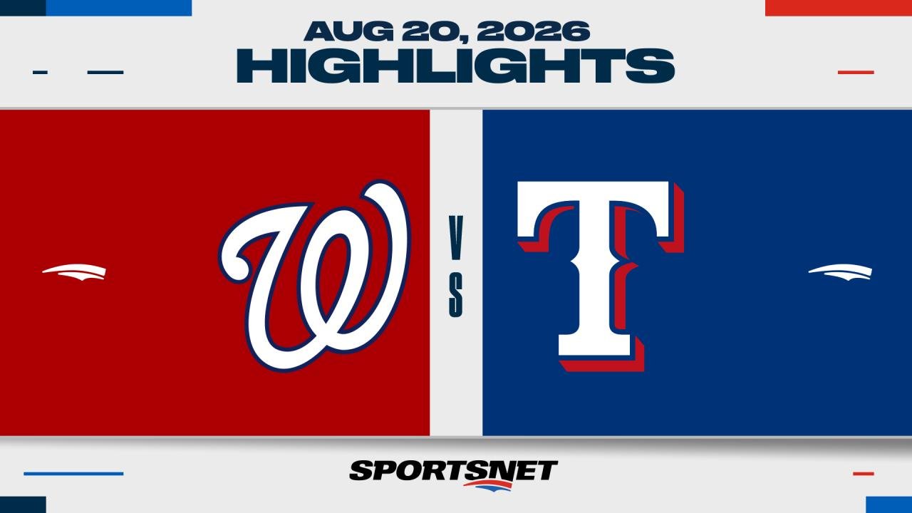 MLB Highlights: Rangers 2, Nationals 0