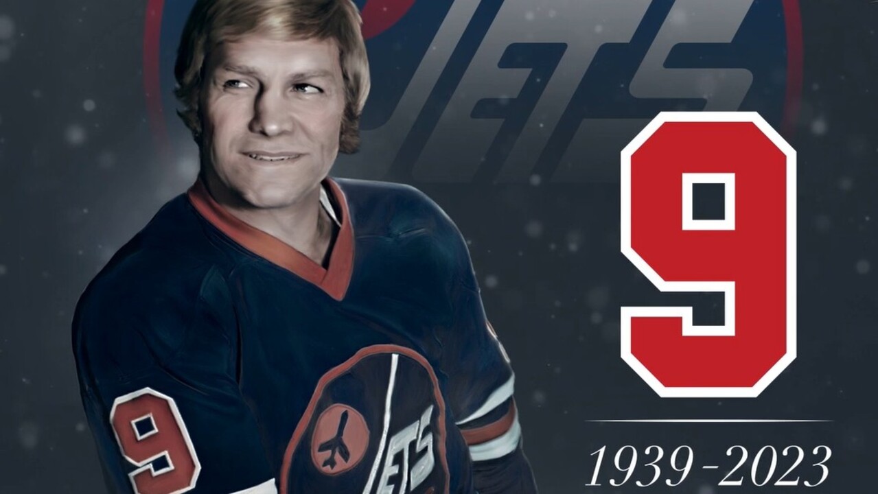 Hockey great Bobby Hull, the Chicago Blackhawks' legendary 'Golden