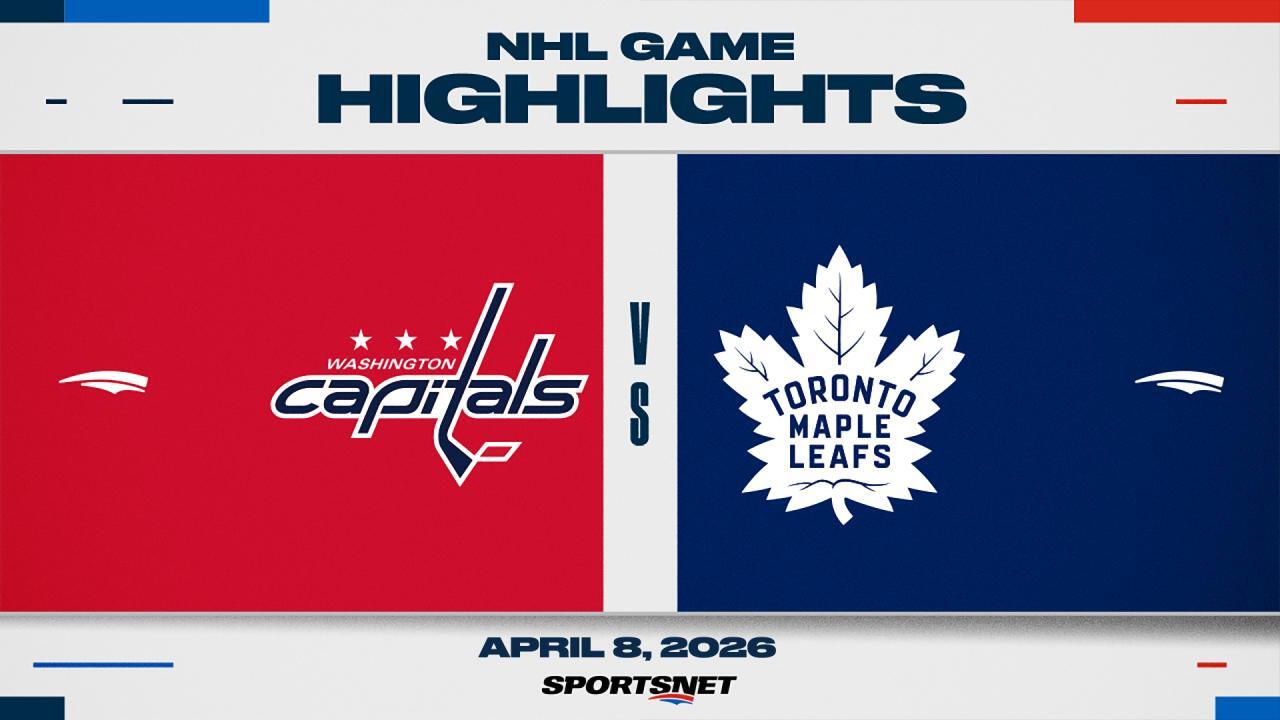 NHL Highlights: Capitals 4, Maple Leafs 0