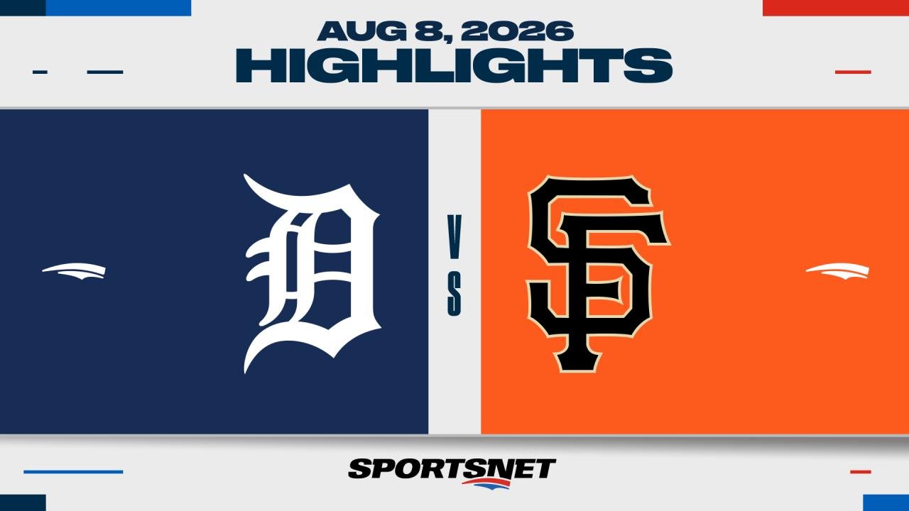 MLB Highlights: Tigers 8, Giants 0