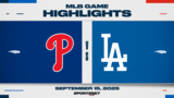 MLB Highlights: Phillies 6, Dodgers 5 (10)
