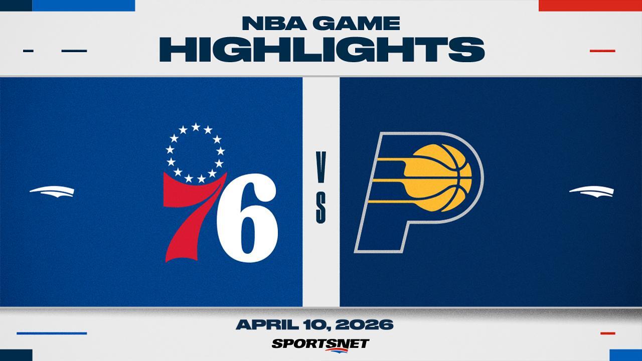 NBA Highlights: 76ers 105, Pacers 94