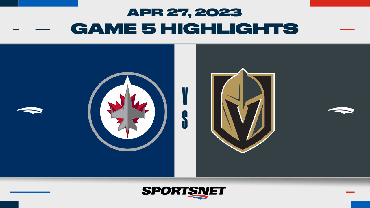 Golden Knights double up Jets to take 3-1 lead in series