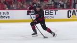 Hurricanes’ Hall beats Thompson to score on breakaway