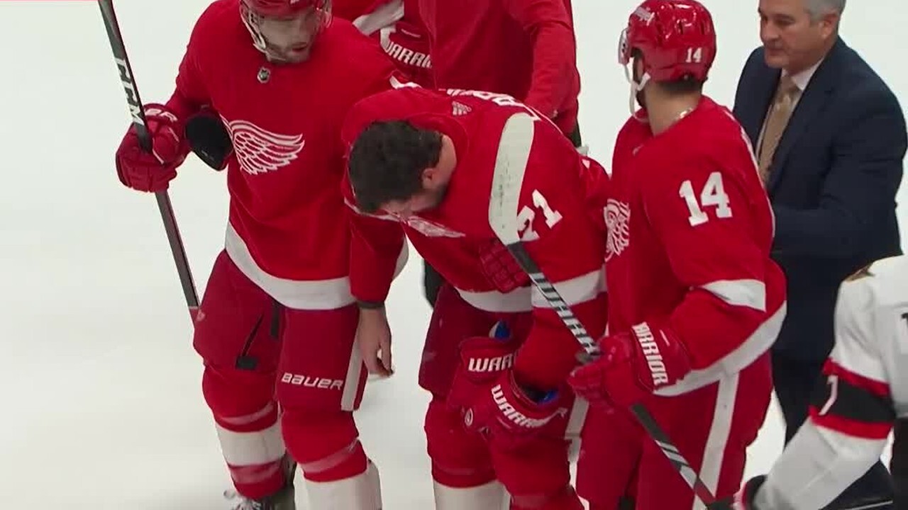 Red Wings forward David Perron suspended 6 games for cross-check