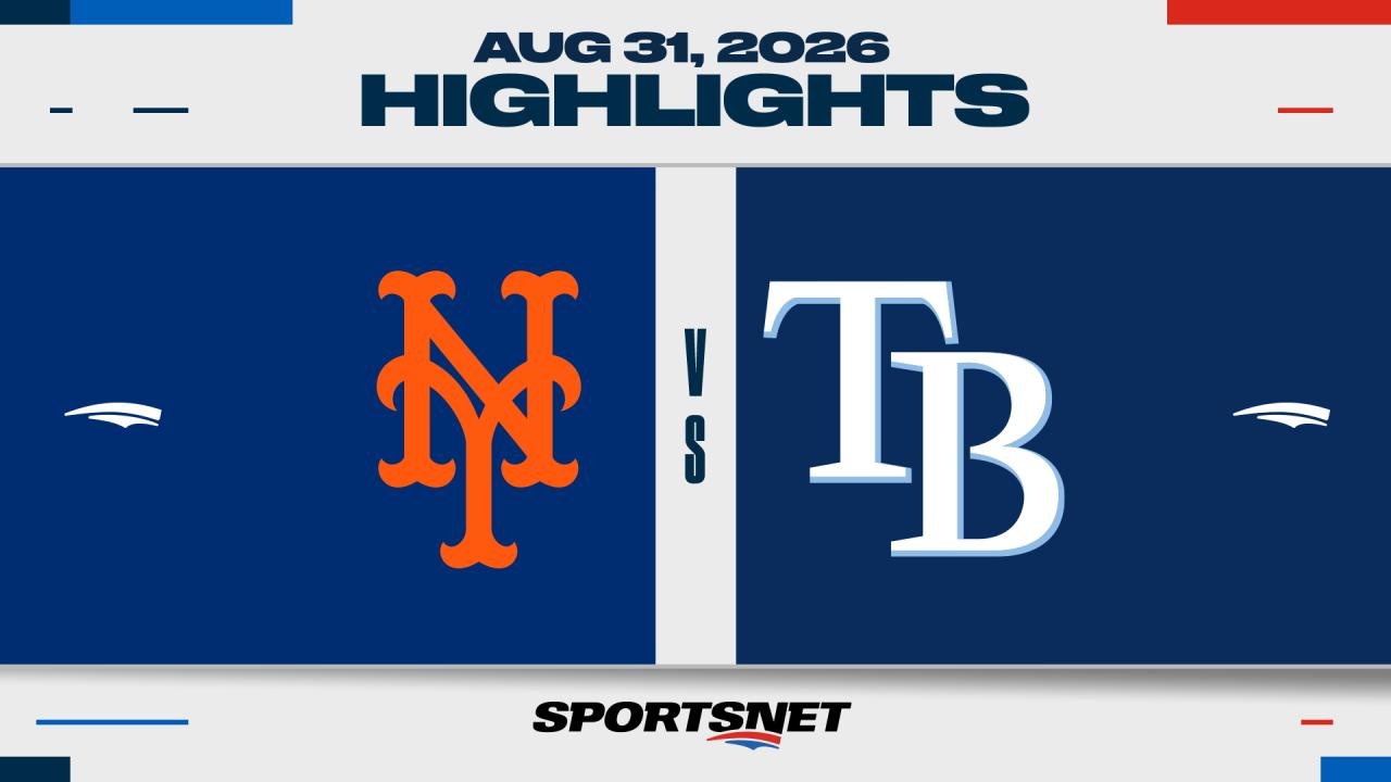 MLB Highlights: Mets 3, Rays 2