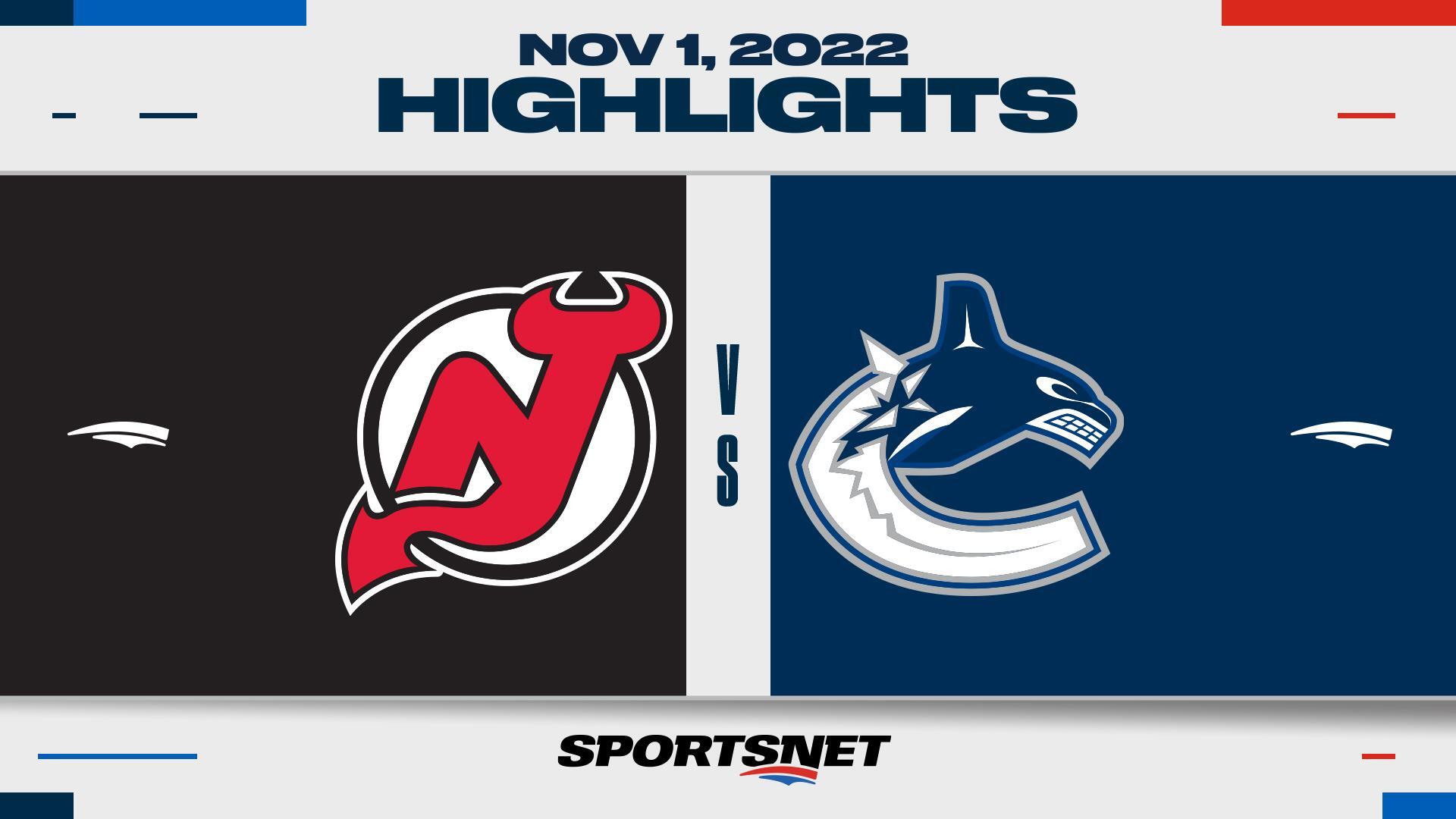 New Jersey Devils Not Sharp Enough in 6-3 Loss to Vancouver Canucks - All  About The Jersey