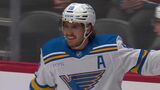 Blues’ Thomas fills net to tally first career hat trick