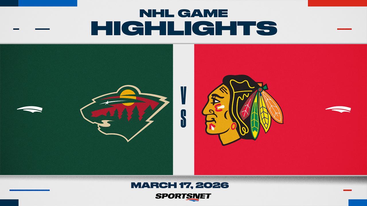 NHL Highlights: Wild 4, Blackhawks 3 (OT)