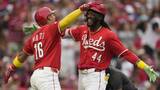 Reds’ Marte walks off Blue Jays with two-run single in ninth