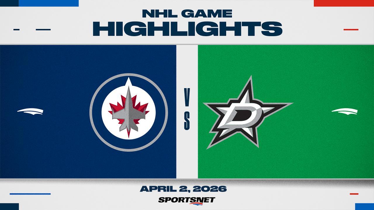 NHL Highlights: Stars 3, Jets 0