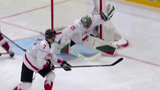 Canada’s Marc-Andre Fleury makes series of wicked saves vs. Latvia