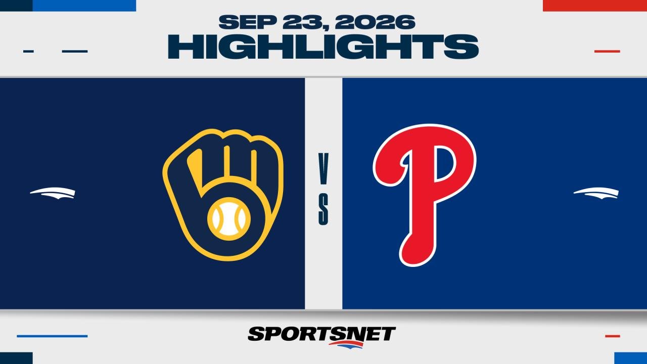 MLB Highlights: Brewers 4, Phillies 1