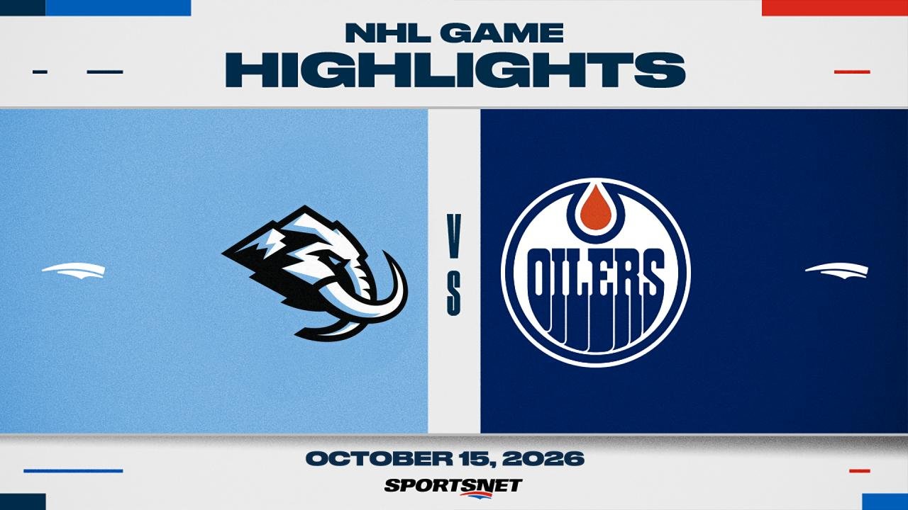 NHL Highlights: Mammoth 4, Oilers 2