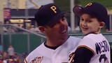 Deja vu: Jacob, Jack Wilson recreate father-son first pitch from 2001