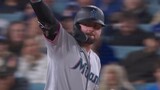 Marlins’ Hicks takes Yamamoto deep with three-run shot