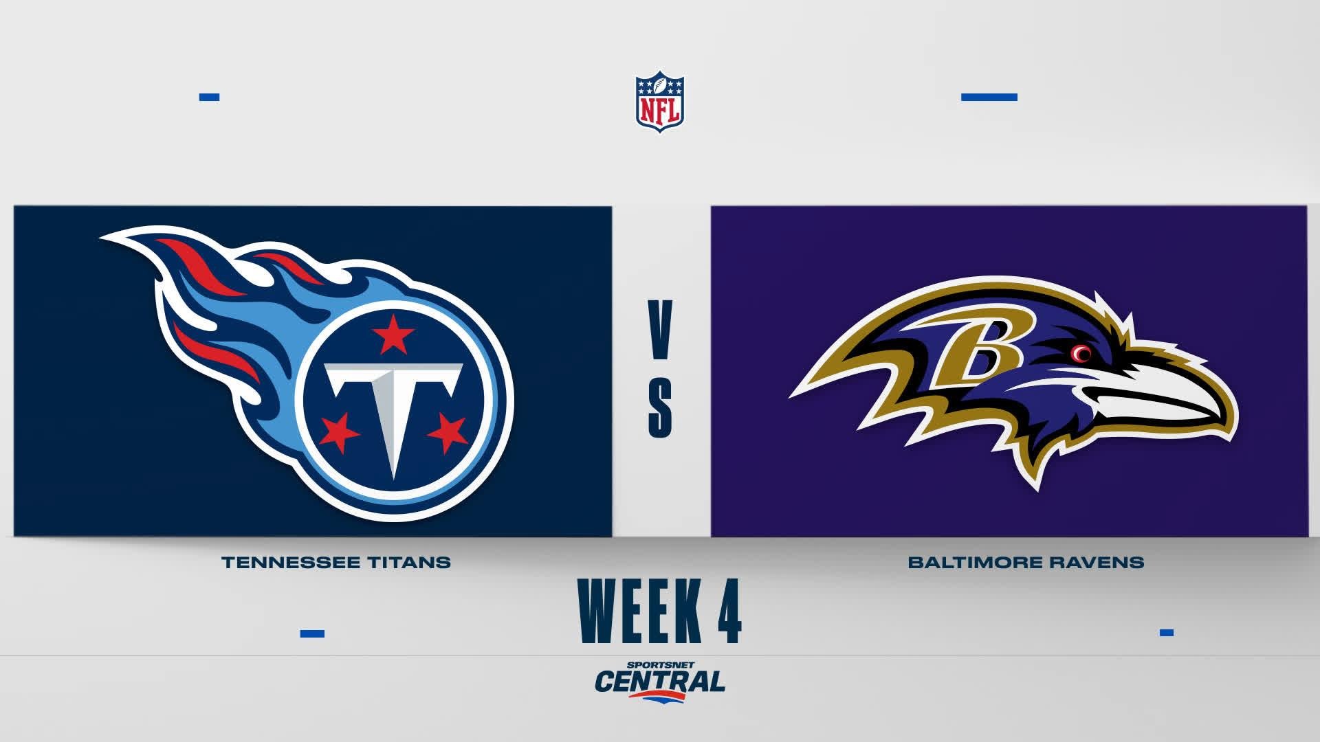 NFL Highlights: Ravens 24, Titans 18