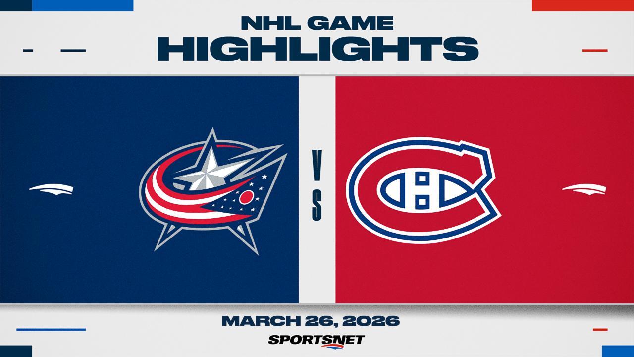 NHL Highlights: Canadiens 2, Blue Jackets 1