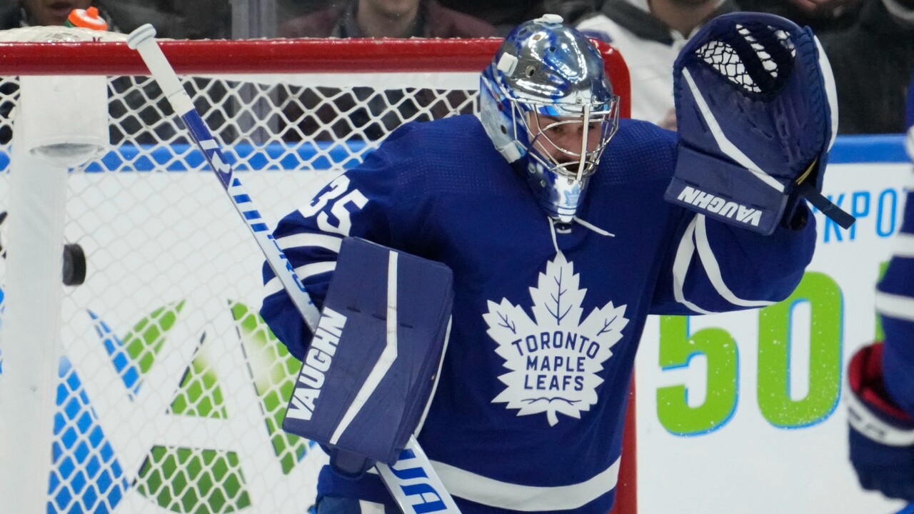 Maple Leafs' Mrazek gets 1st start since Heritage Classic