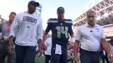 Darnold heads back to locker room after suffering apparent ankle injury