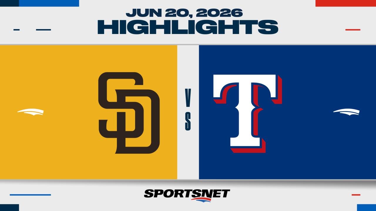 MLB Highlights: Padres 6, Rangers 4 (10)