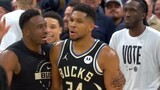 Bucks’ Antetokounmpo drills game-winning fadeaway at the buzzer vs. Pacers