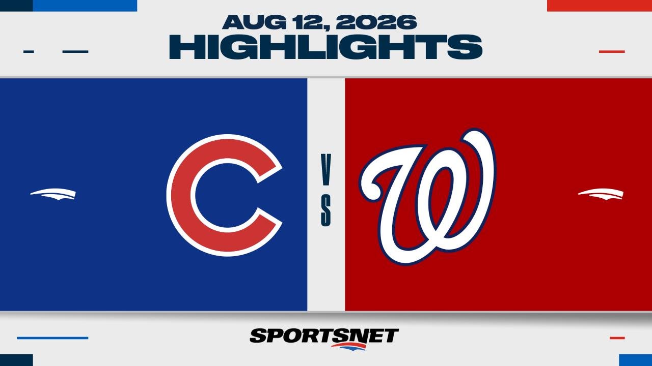 MLB Highlights: Cubs 12, Nationals 6