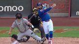 Bichette cracks three-run blast in eighth inning to flip script on Giants