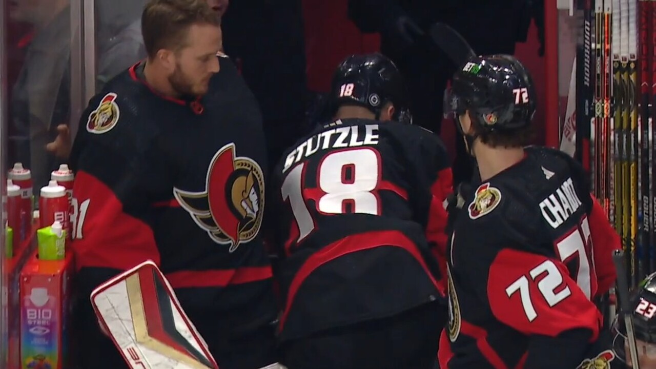 Senators’ Stutzle Exits Due To Upper-body Injury In Victory Over Ducks ...