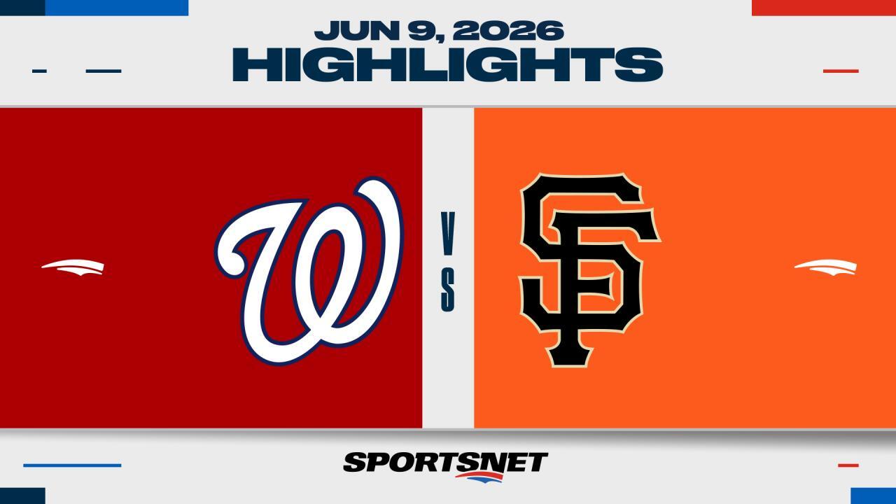 MLB Highlights: Nationals 6, Giants 3