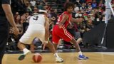 Nembhard loses defender with sick step-back to knock down triple