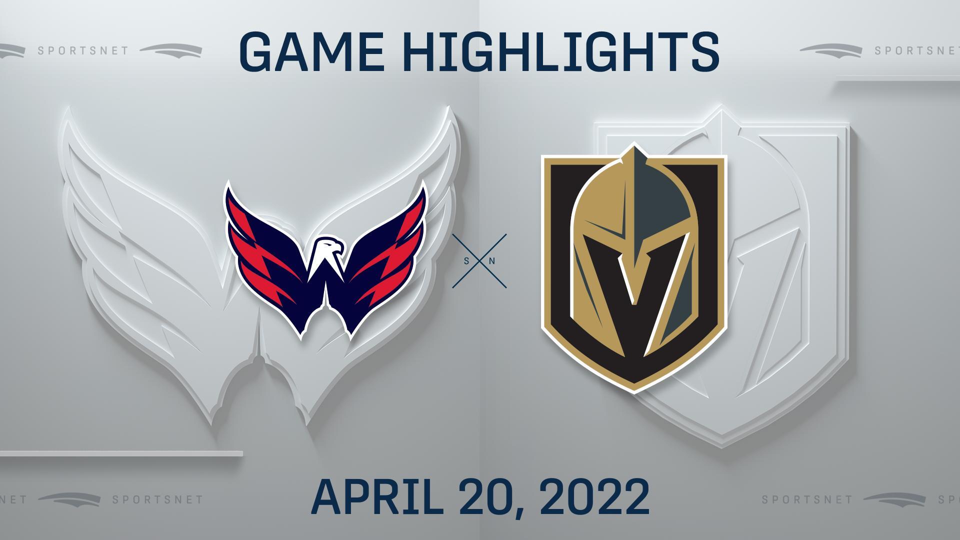 NHL Highlights: Golden Knights 4, Capitals 3 (OT)