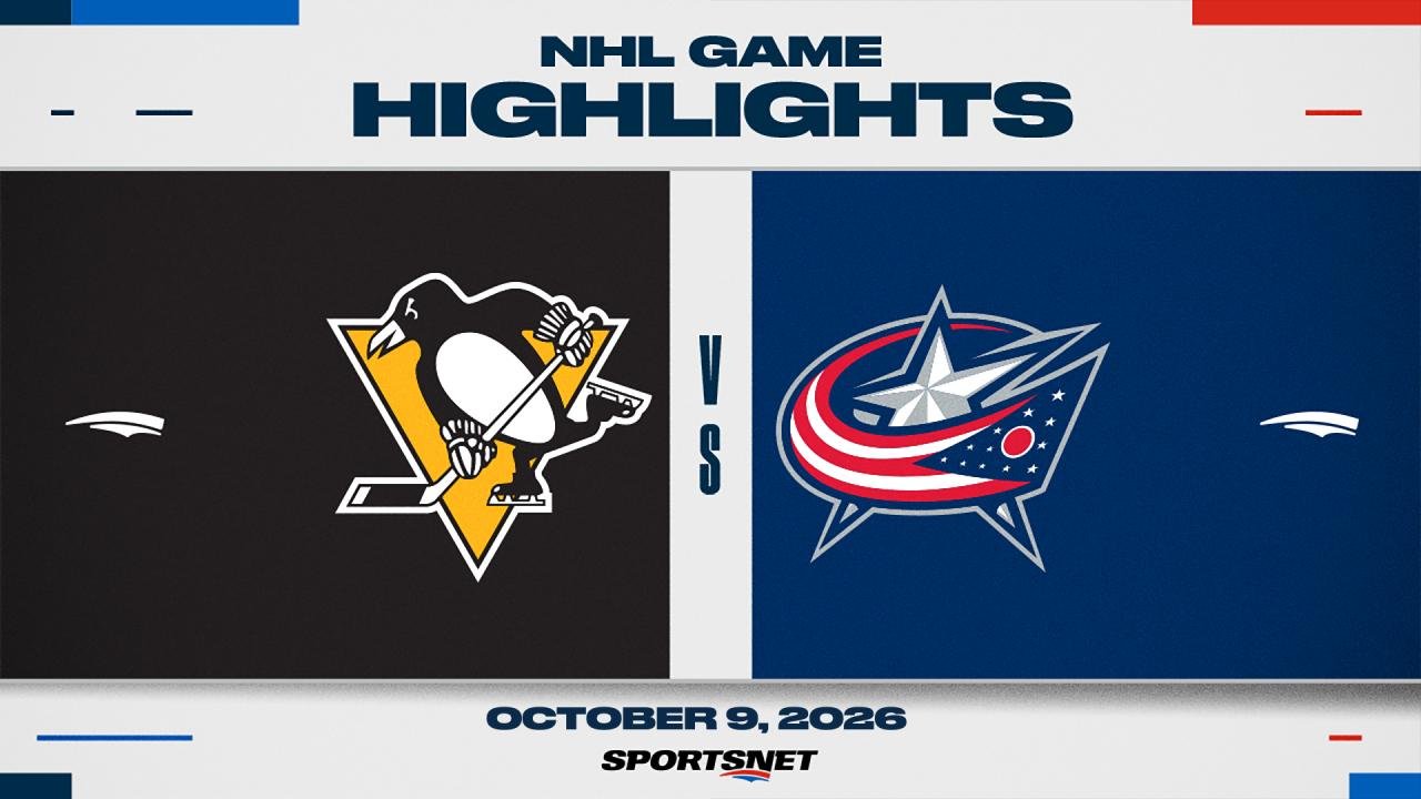 NHL Highlights: Blue Jackets 3, Penguins 2 (SO)