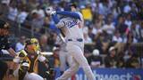Dodgers’ Ohtani crushes first-pitch leadoff homer vs. Padres