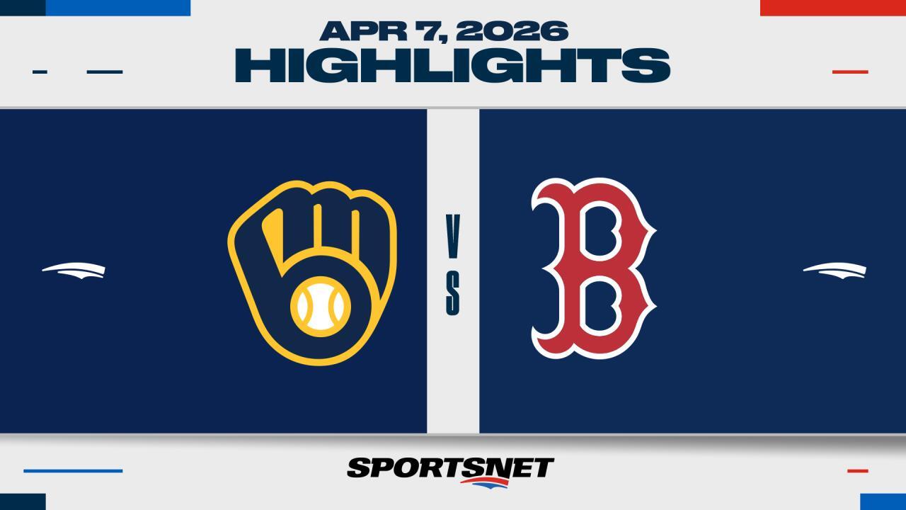 MLB Highlights: Red Sox 3, Brewers 2