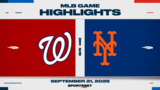 MLB Highlights: Nationals 3, Mets 2