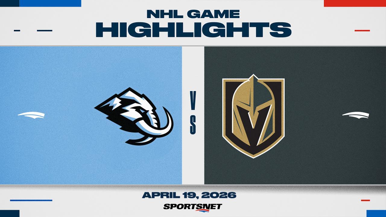NHL Game 1 Highlights: Golden Knights 4, Mammoth 2
