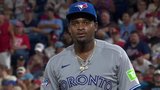 Soriano punches out Schwarber and Turner to cap off Blue Jays debut