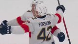 Panthers’ Forsling beats clock with game-winning one-time blast in OT