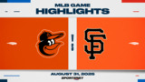 MLB Highlights: Giants 13, Orioles 2